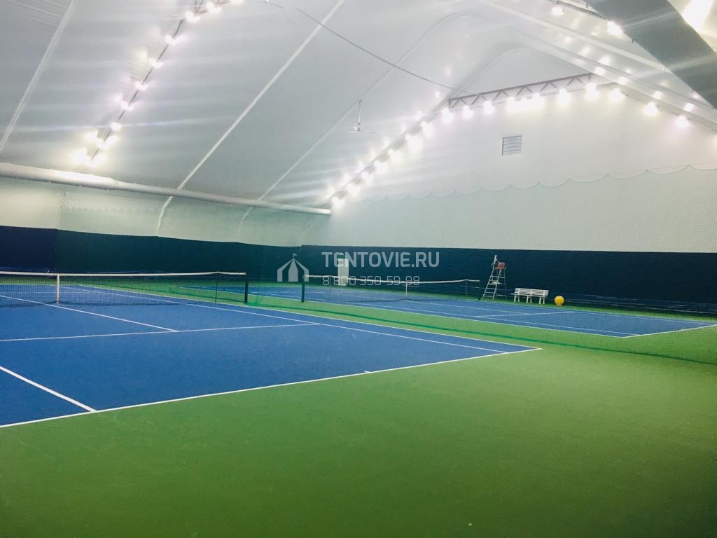 Спортивный ангар в Московской области Красногорске - строительство теннисных кортов цена